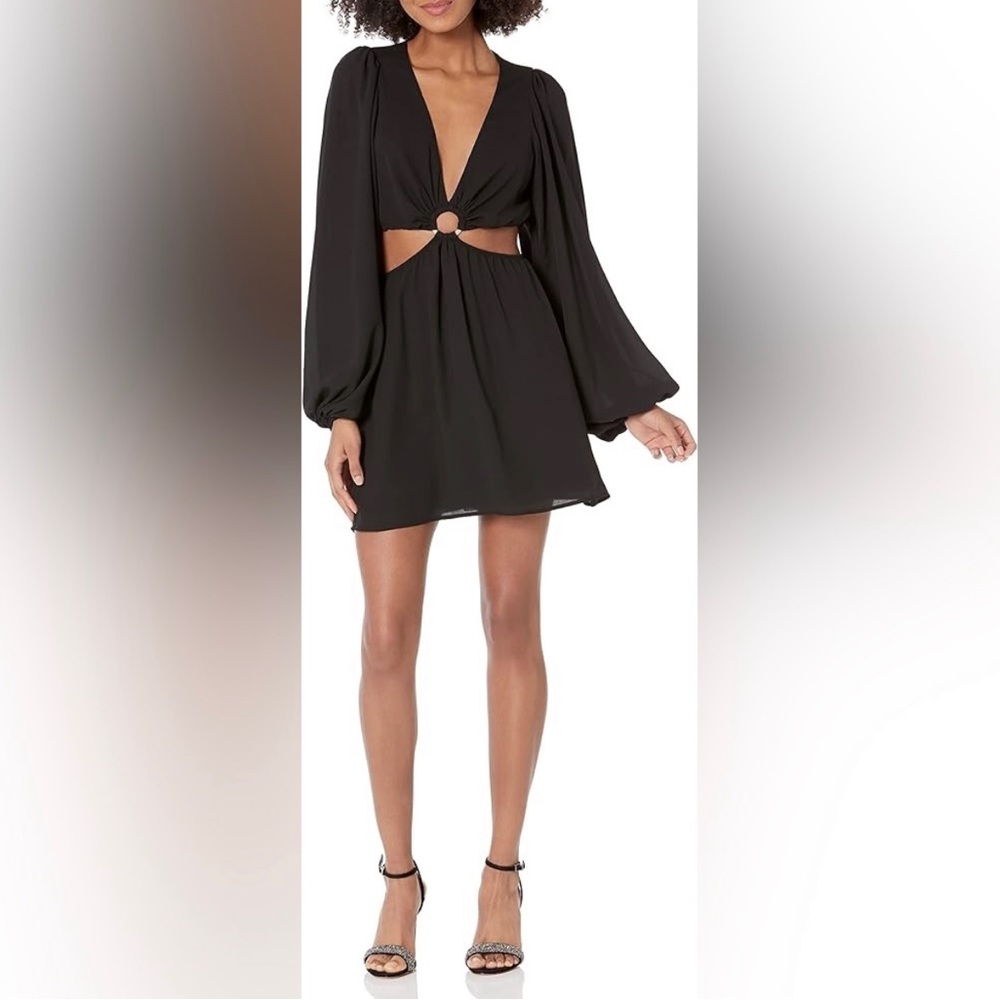Black Go Out ring cut out dress Show Me Your Mumu